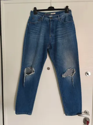 Jeans PLEASE strappati donna