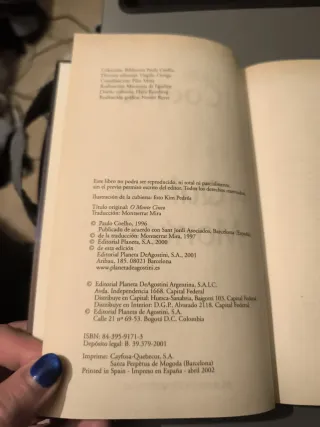 La quinta montaña – Paulo Coelho (tapa dura)