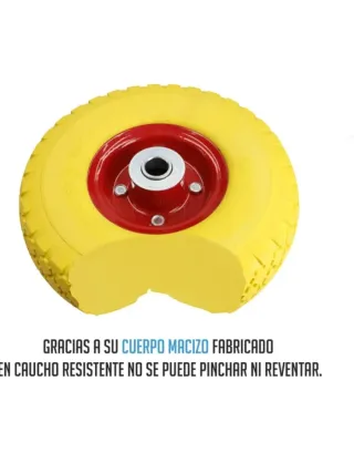 Rueda  Carretilla 260mm 2 unidades