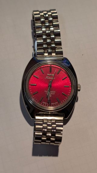 Orologio HMT Rosso - Vintage automatico