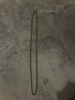 Cadena cubana y pulsera