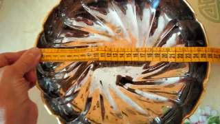 Set 4 Ciotole acciaio e bordo in Oro e 6 piccole