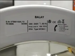 Venta puerta de lavadora Balay 6 kilos  ts7010