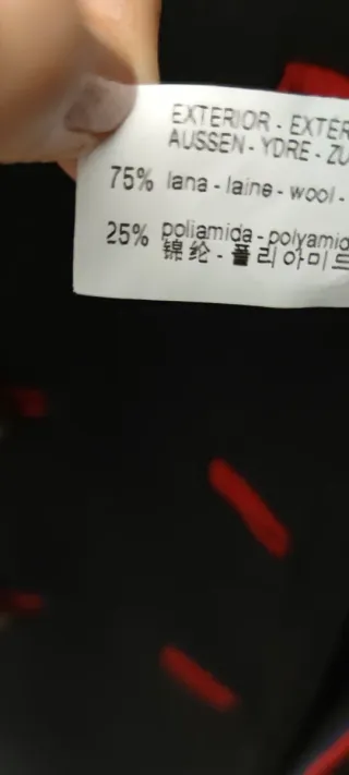 Chaquetón marinero Zara Talla S