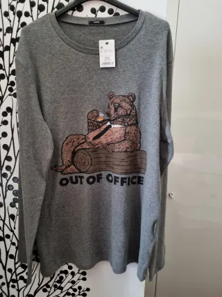 Pigiama uomo TENNIS grigio taglia M