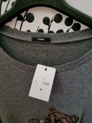 Pigiama uomo TENNIS grigio taglia M