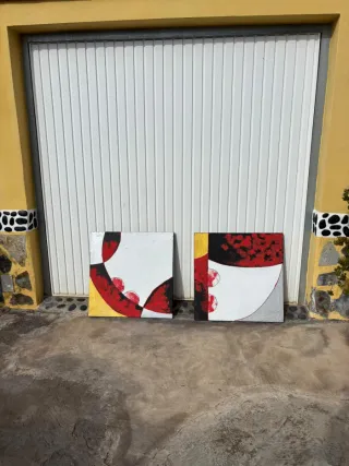 Dos cuadros grandes 80cm