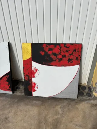 Dos cuadros grandes 80cm