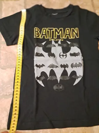 Maglietta nera Batman Evolution bambino