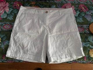 Pantalón corto blanco