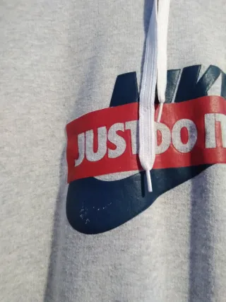 Sudadera Nike Gris Talla M-L