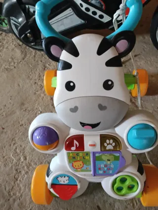 Andador musical de cebra Fisher-Price