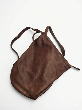 LOEWE vintage leather Anton bum bag backpack 80s