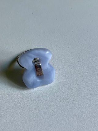 Anillo Tous Azul y Plata