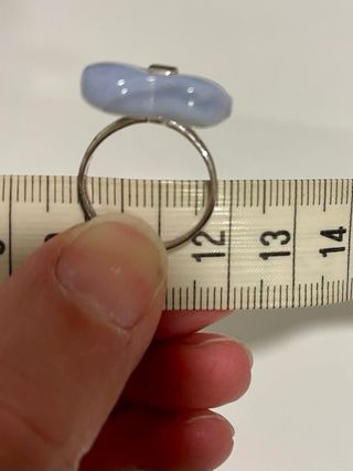 Anillo Tous Azul y Plata