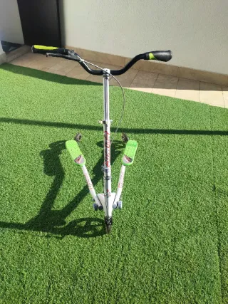 Patinete 3 ruedas doble con freno