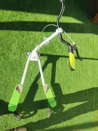 Patinete 3 ruedas doble con freno