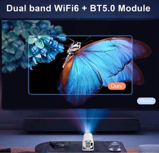 Proyector Niklok Rotación 180° Blanco