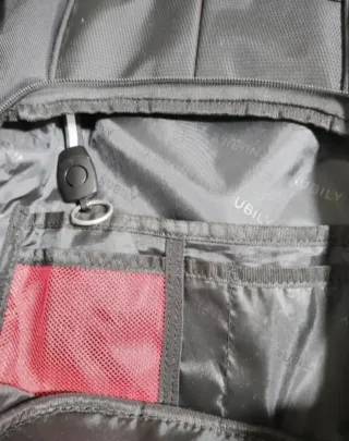 Mochila negra Nubily