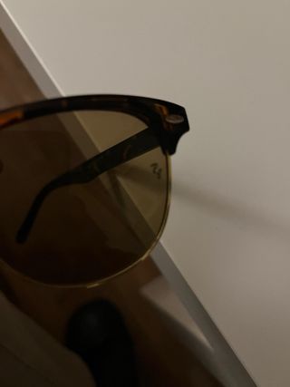 Gafas Ray-Ban Clubmaster RB3016 Marrón/Dorado