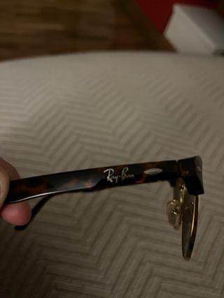 Gafas Ray-Ban Clubmaster RB3016 Marrón/Dorado