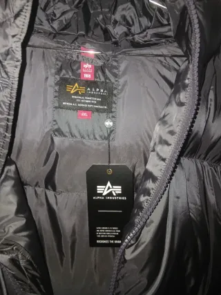 Chaqueta Alpha Industries Negra