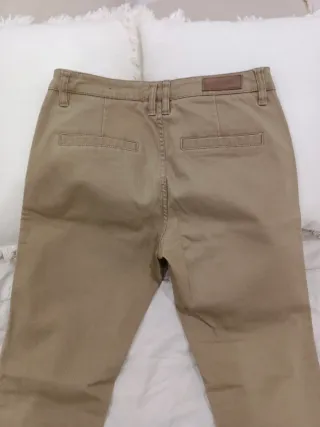 Pantalón H&M Beige Talla M/38