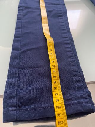 Pantalón pitillo Sfera azul marino talla 36