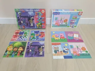Lote puzzles infantiles variados