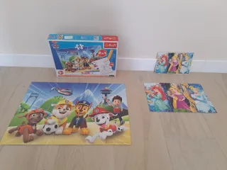 Lote puzzles infantiles variados