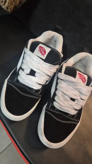 Zapatillas Vans Knu Stack Plataforma Negra