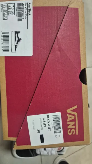 Zapatillas Vans Knu Stack Plataforma Negra