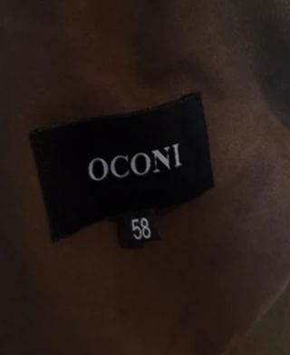 Chaqueta de ante marrón