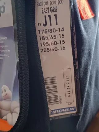 Cadenas Nieve Michelin Easy Grip