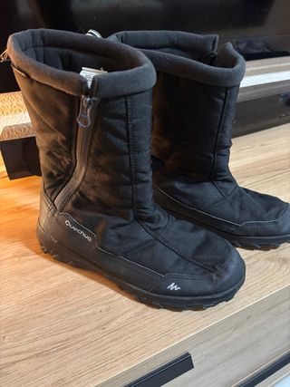 Botas de nieve Quechua negras