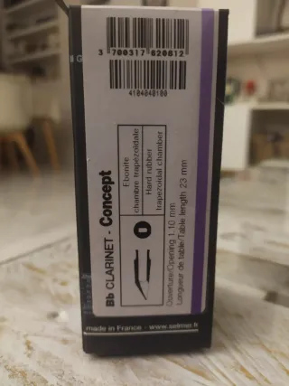 Boquilla Clarinete Selmer Concept