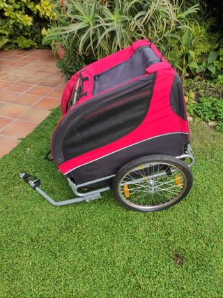 Remolque bicicleta para perros