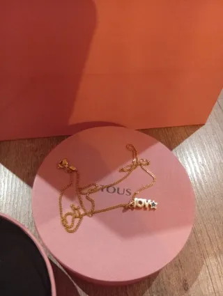 Colgante Tous Plata Vermeil JOY y Estrella