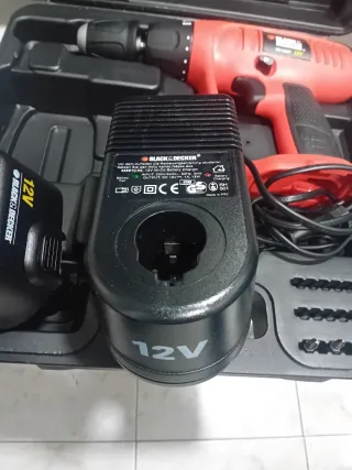 Taladro Inalámbrico Black+Decker 12V