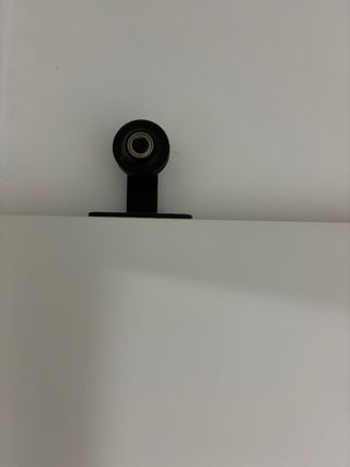 Puerta corredera lacada blanca + kit exterior