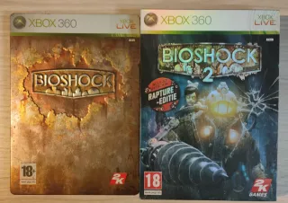 Bioshock 1 y 2 Xbox 360 ediciones especiales