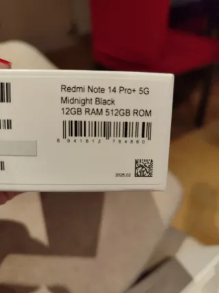 Xiaomi Redmi Note 14 Pro+ Negro