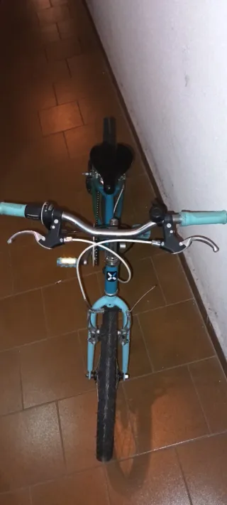 Bicicleta infantil azul