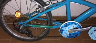Bicicleta infantil azul