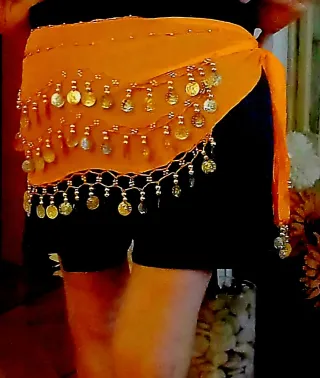 2 Sciarpe Danza del Ventre 90 Monete (unità)