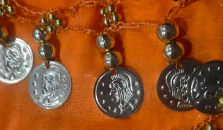 2 Sciarpe Danza del Ventre 90 Monete (unità)