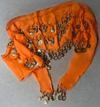 2 Sciarpe Danza del Ventre 90 Monete (unità)