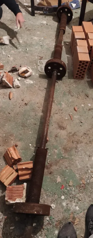 Eje puerta garaje enrollable 2,73m