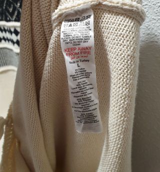 Vestido largo de punto invierno diseño geométrico