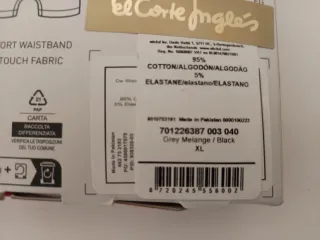 Boxers Puma XL Gris Negro 2 Pack